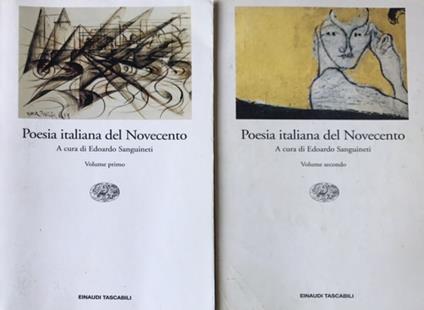 Poesia italiana del Novecento - copertina