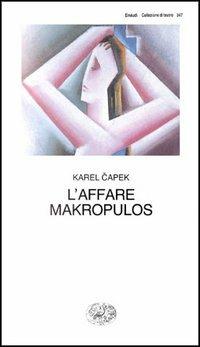 L'affare Makropulos - Karel Capek - copertina