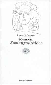 Memorie d'una ragazza perbene - Simone de Beauvoir - copertina
