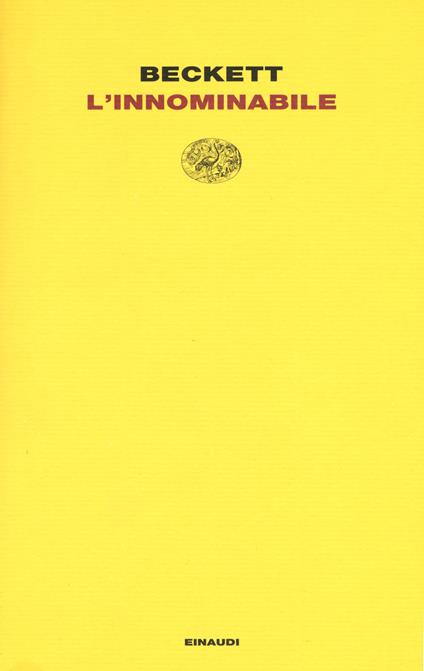 L'innominabile - Samuel Beckett - copertina