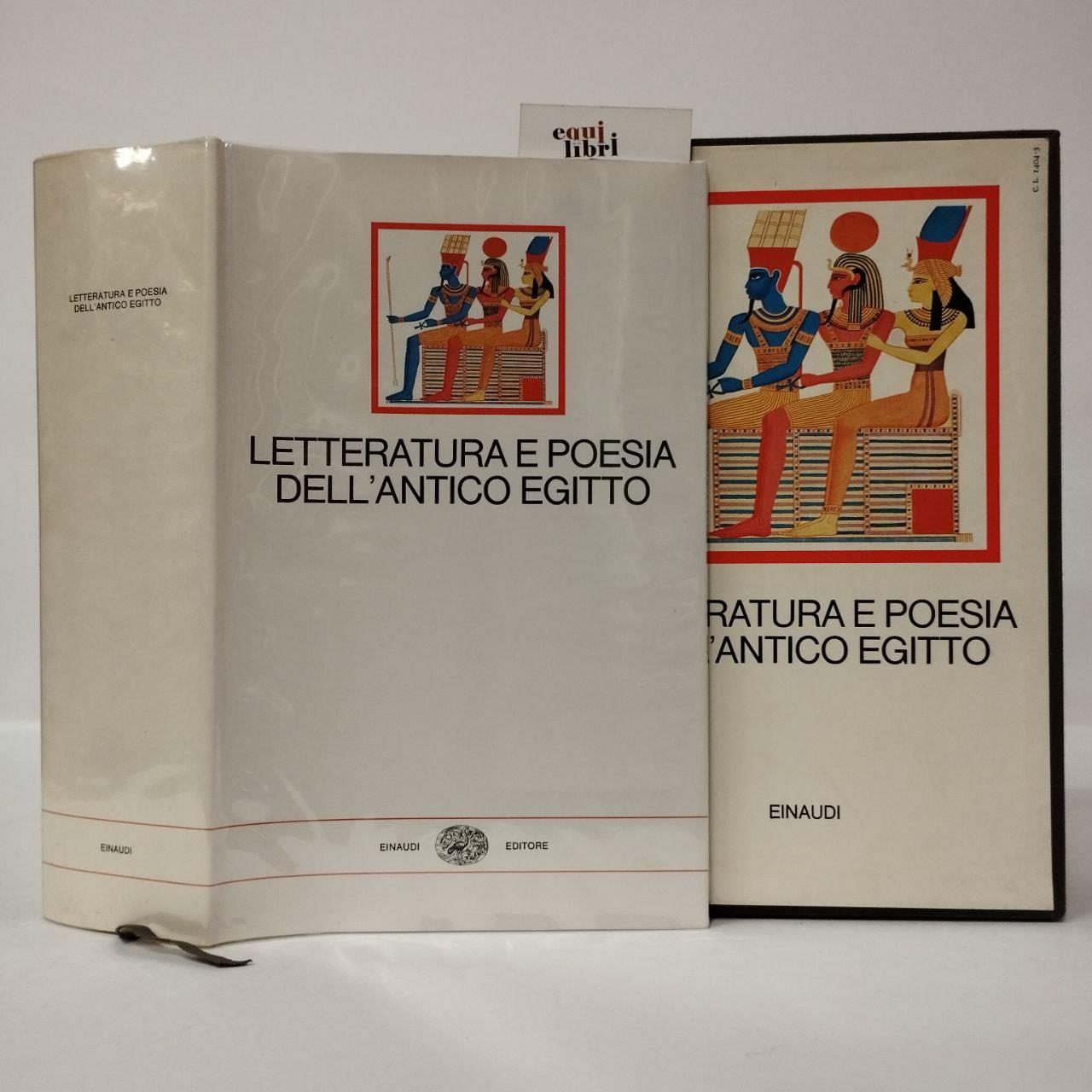 Letteratura e poesia dell'antico Egitto