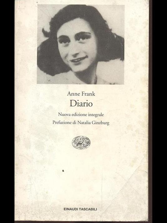 Diario - Anne Frank - copertina