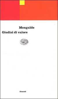 Giudizi di valore - Pier Vincenzo Mengaldo - copertina