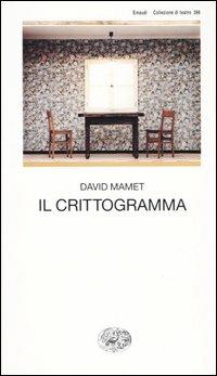 Il crittogramma - David Mamet - copertina