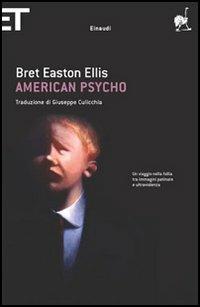American psycho - Bret Easton Ellis - copertina