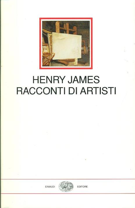 Racconti di artisti - Henry James - copertina
