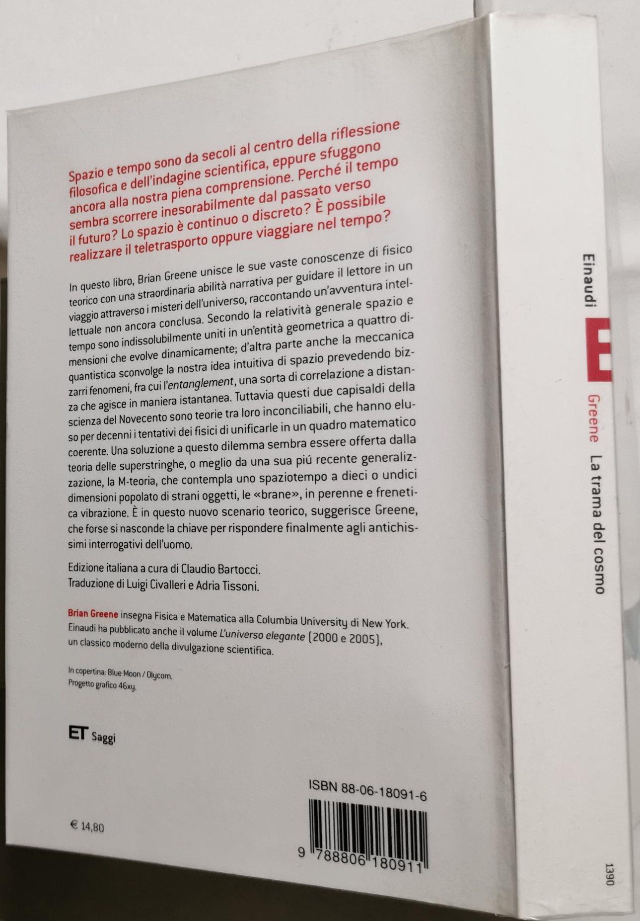 La trama del cosmo. Spazio, tempo, realtà