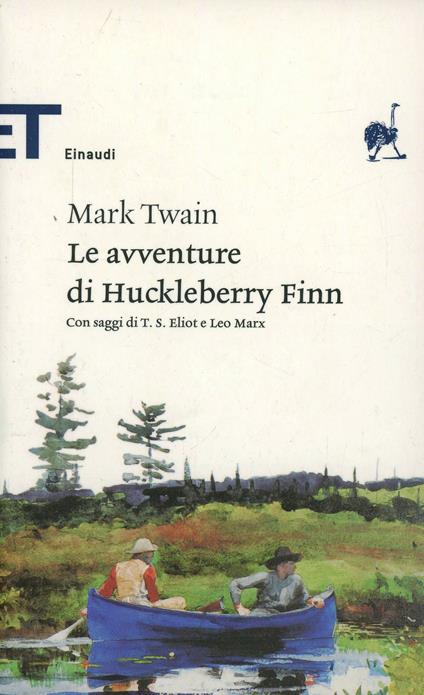 Le avventure di Huckleberry Finn - Mark Twain - copertina