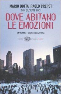 Dove abitano le emozioni. La felicità e i luoghi in cui viviamo - Mario Botta,Paolo Crepet,Giuseppe Zois - copertina