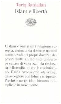 Islam e libertà - Tariq Ramadan - copertina