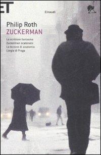 Zuckerman: Lo scrittore fantasma-Zuckerman scatenato-La lezione di anatomia-L'orgia di Praga - Philip Roth - copertina