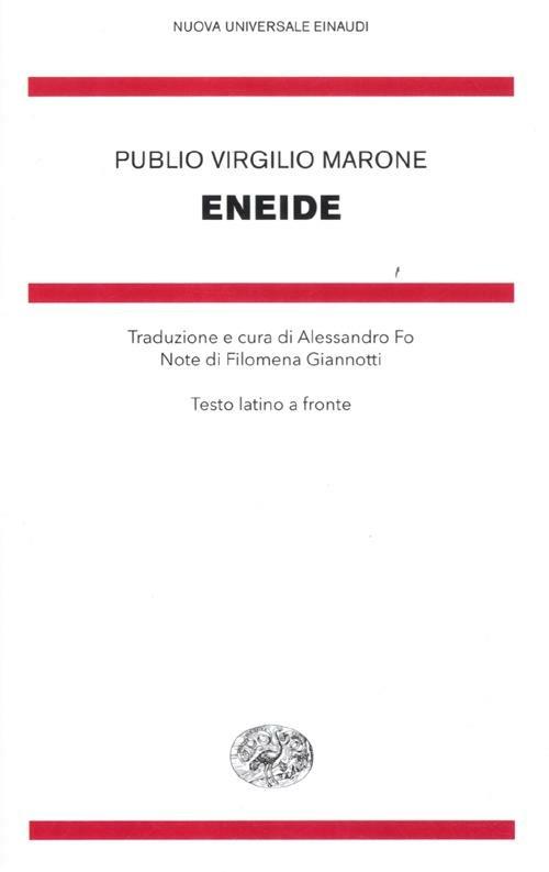 Eneide. Testo latino a fronte - Publio Virgilio Marone - copertina