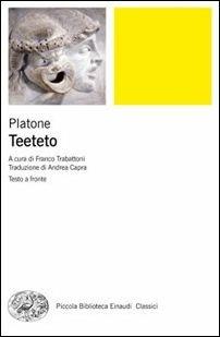 Teeteto. Testo greco a fronte. Ediz. bilingue - Platone - copertina