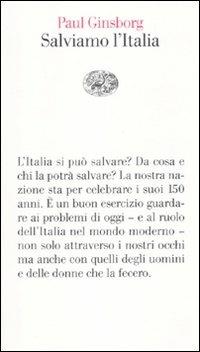 Salviamo l'Italia - Paul Ginsborg - copertina