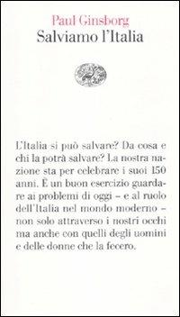 Salviamo l'Italia - Paul Ginsborg - copertina