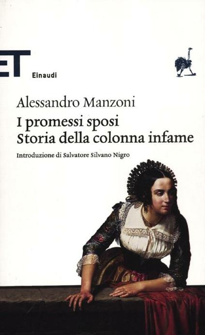 I promessi sposi-Storia della colonna infame - Alessandro Manzoni - copertina