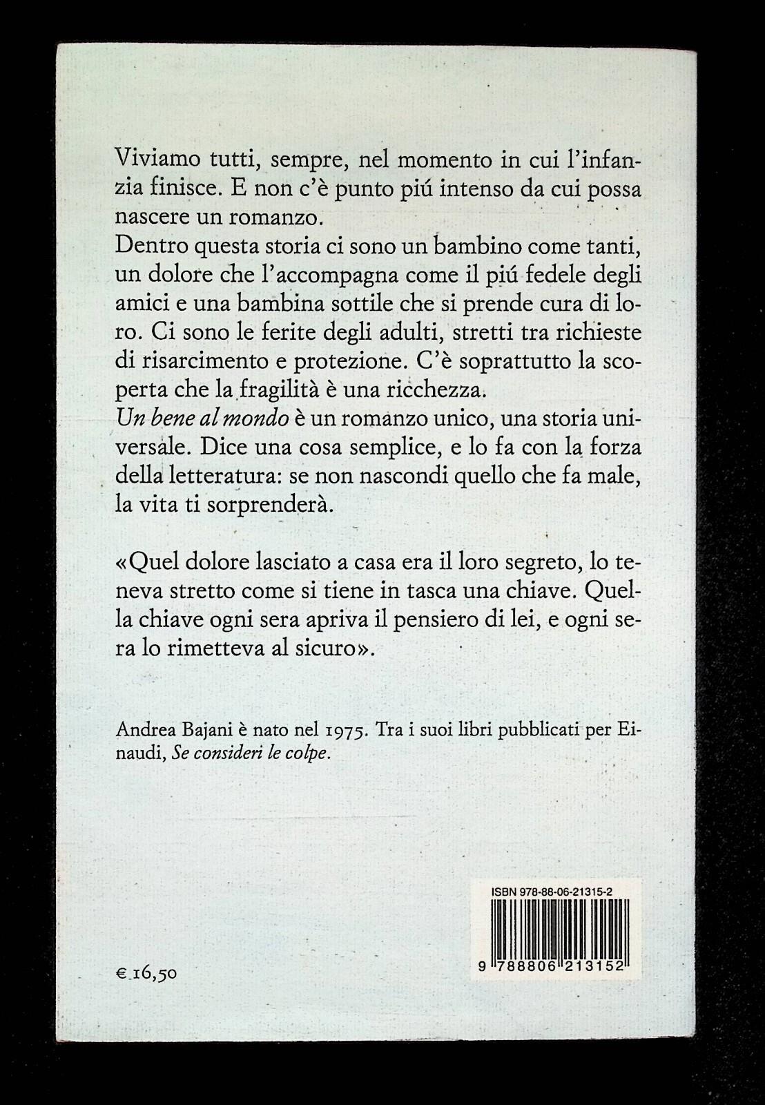 Un bene al mondo