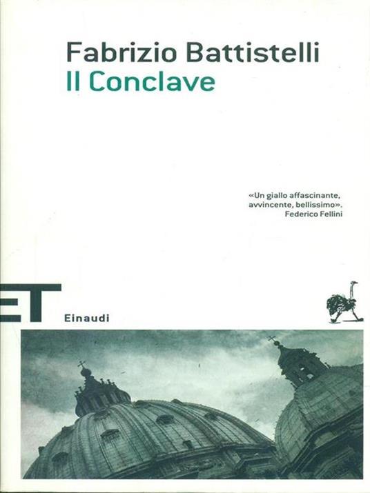 Il conclave - Fabrizio Battistelli - copertina
