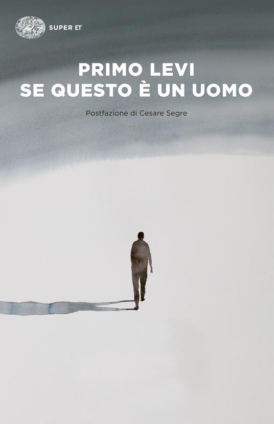 Se questo è un uomo - Primo Levi - copertina