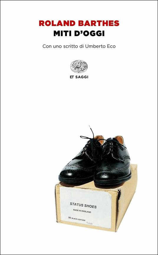Miti d'oggi - Roland Barthes - copertina
