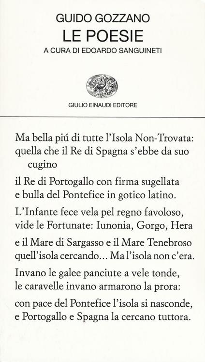 Poesie - Guido Gozzano - copertina
