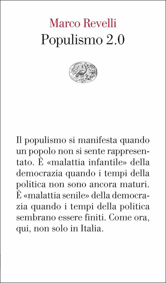 Populismo 2.0 - Marco Revelli - 3