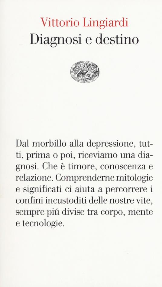 Diagnosi e destino - Vittorio Lingiardi - copertina