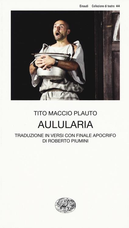 Aulularia - T. Maccio Plauto - copertina