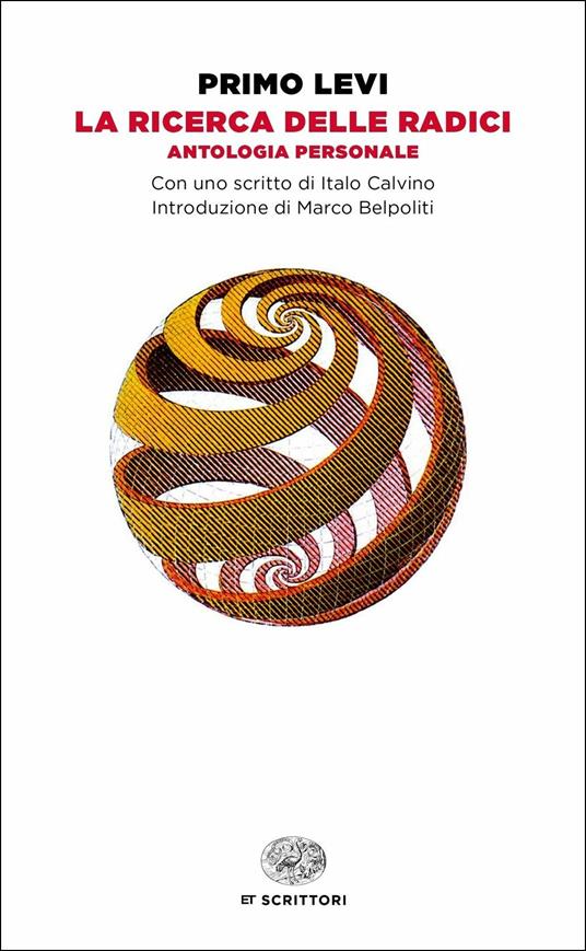 La ricerca delle radici - Primo Levi - copertina