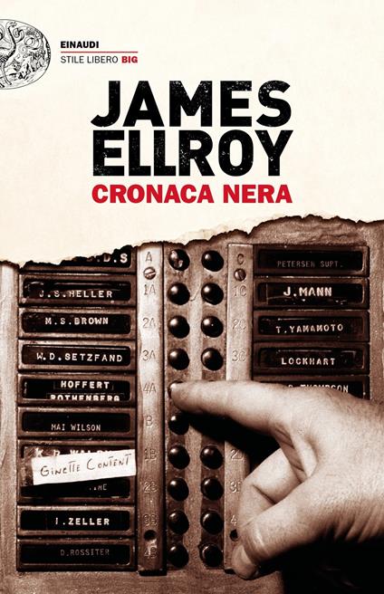 Cronaca nera - James Ellroy - copertina