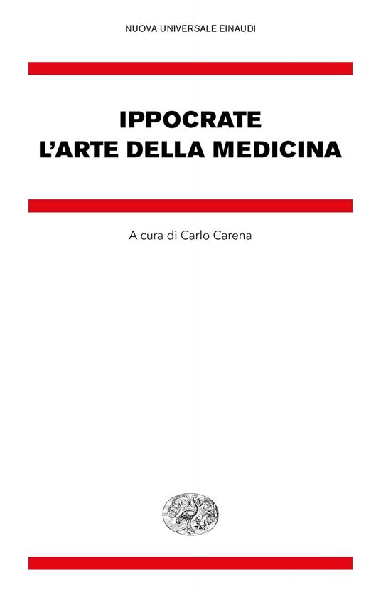 L'arte della medicina - Ippocrate - copertina