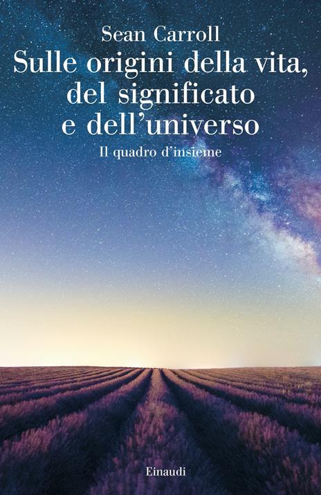 Sulle origini della vita, del significato e dell'universo. Il quadro d'insieme - Sean Carroll - copertina