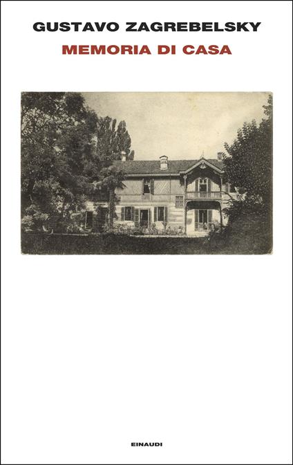 Memoria di casa - Gustavo Zagrebelsky - copertina