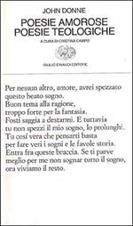 Poesie amorose. Poesie teologiche