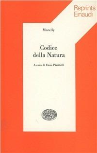 Codice della natura - Étienne-Gabriel Morelly - copertina
