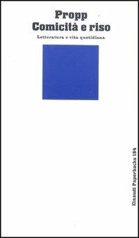 Comicità e riso - Vladimir Propp - copertina