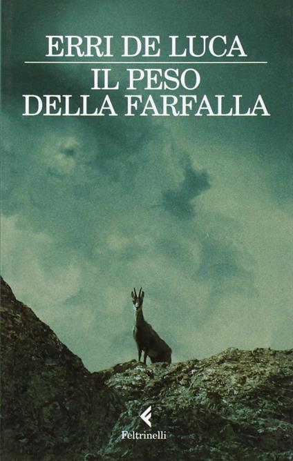 Il peso della farfalla - Erri De Luca - copertina