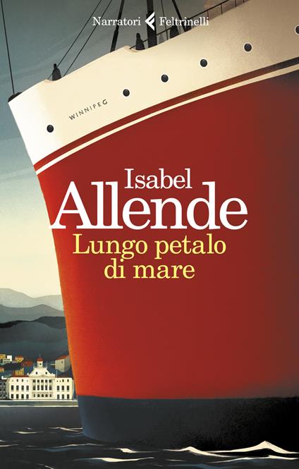 Lungo petalo di mare - Isabel Allende - copertina