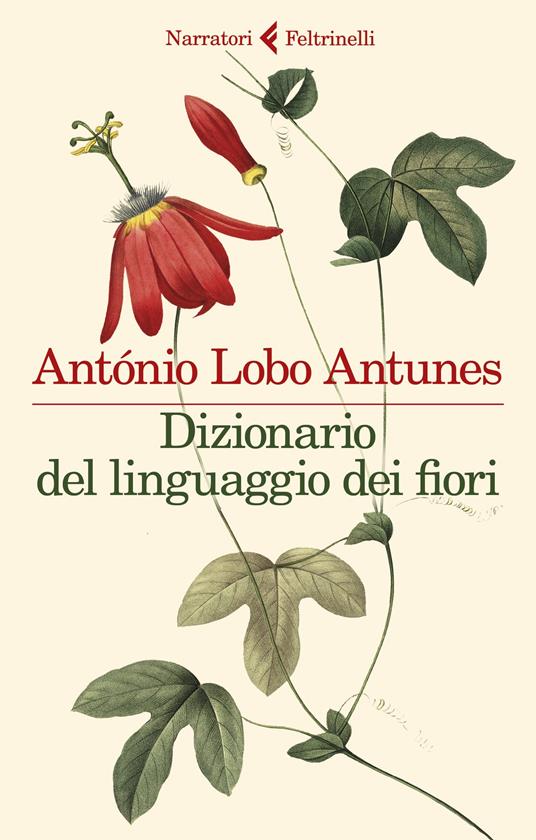 Dizionario del linguaggio dei fiori - António Lobo Antunes - copertina