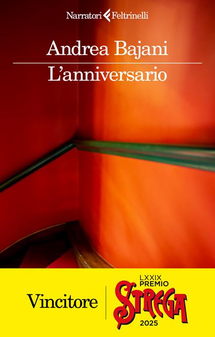 L'anniversario - Andrea Bajani - copertina
