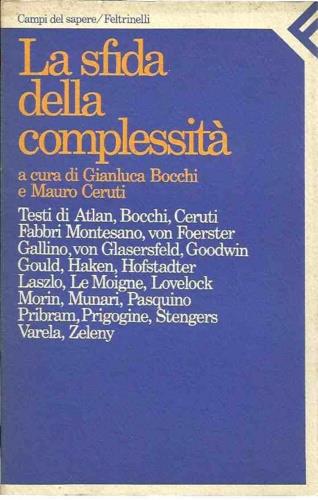 La sfida della complessità - copertina