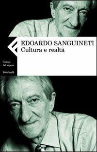 Cultura e realtà - Edoardo Sanguineti - copertina