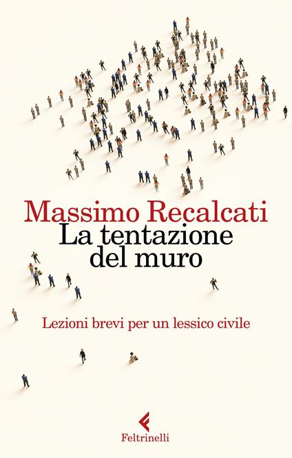 La tentazione del muro. Lezioni brevi per un lessico civile - Massimo Recalcati - copertina
