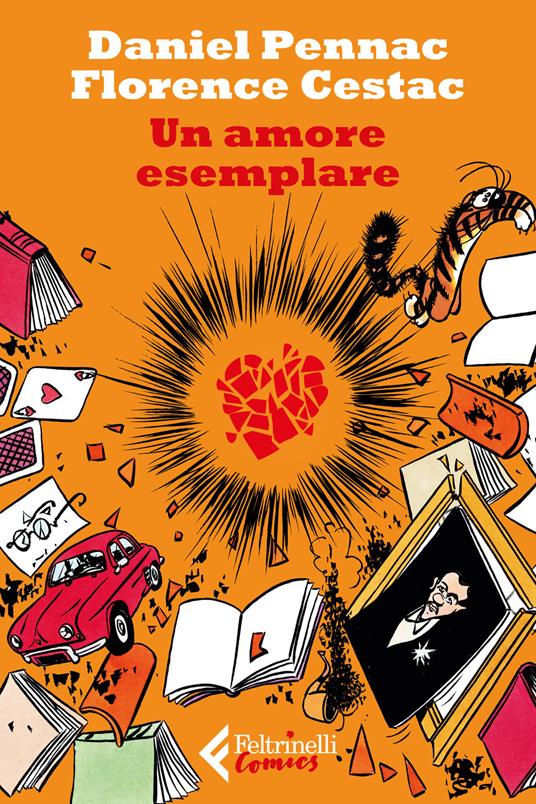 Un amore esemplare - Daniel Pennac,Florence Cestac - copertina