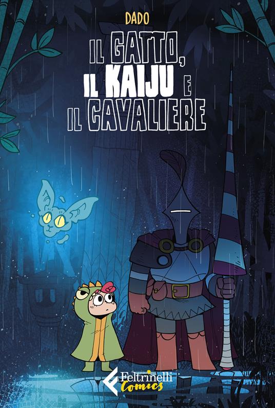 Il gatto, il kaiju e il cavaliere - Davide «Dado» Caporali - copertina