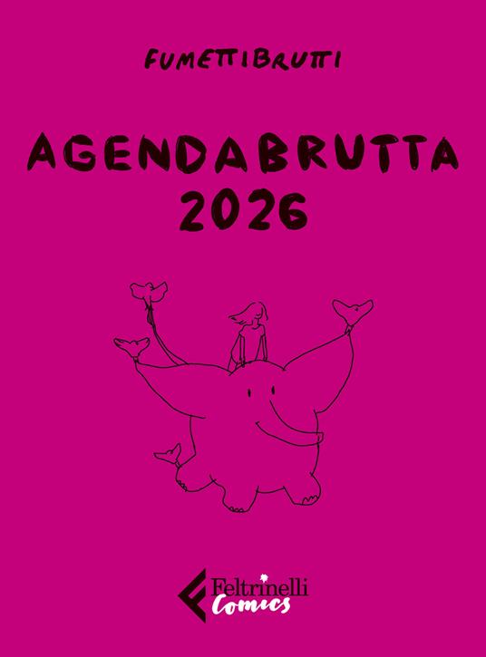 Agendabrutta 2026 - Fumettibrutti - copertina