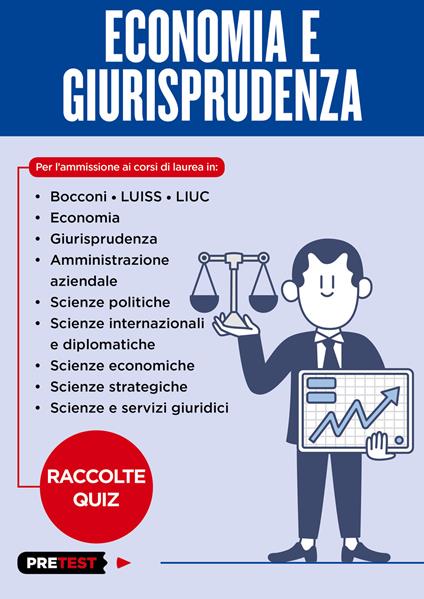 Economia e giurisprudenza. Raccolte quiz - copertina