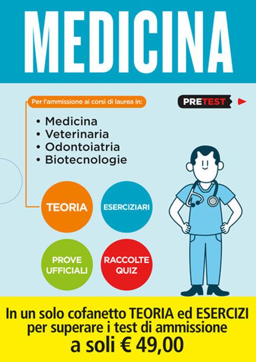 Medicina. Teoria-Eserciziari-Prove ufficiali-Raccolte quiz - copertina