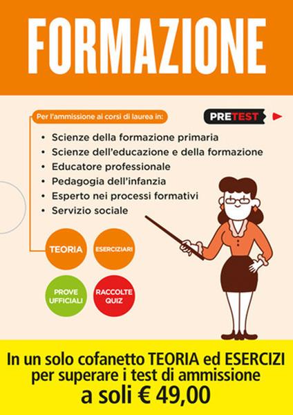 Formazione. Teoria-Eserciziari-Prove ufficiali-Raccolte quiz - copertina