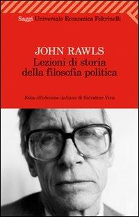Lezioni di storia della filosofia politica - John Rawls - copertina